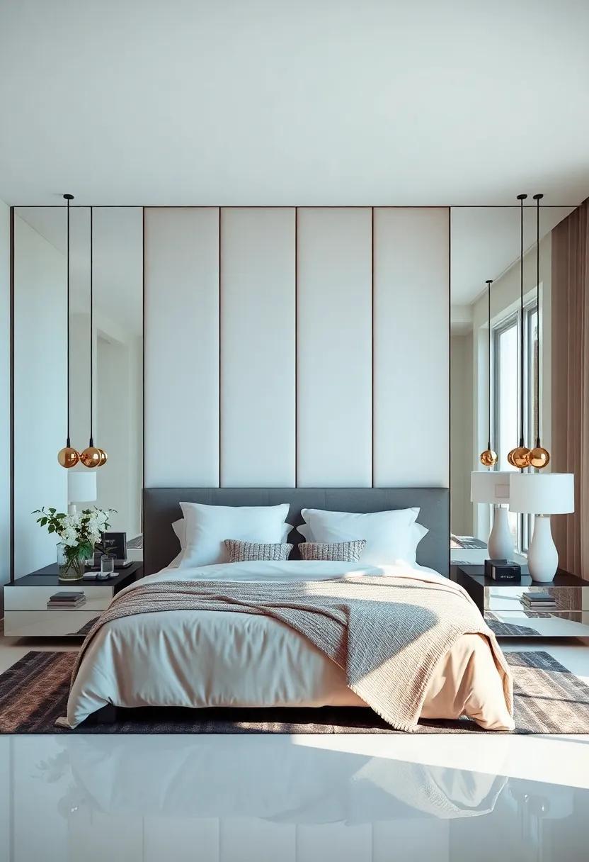 29 Stunning Ideas to Elevate Your Modern Bedroom with Mirrored Accents
