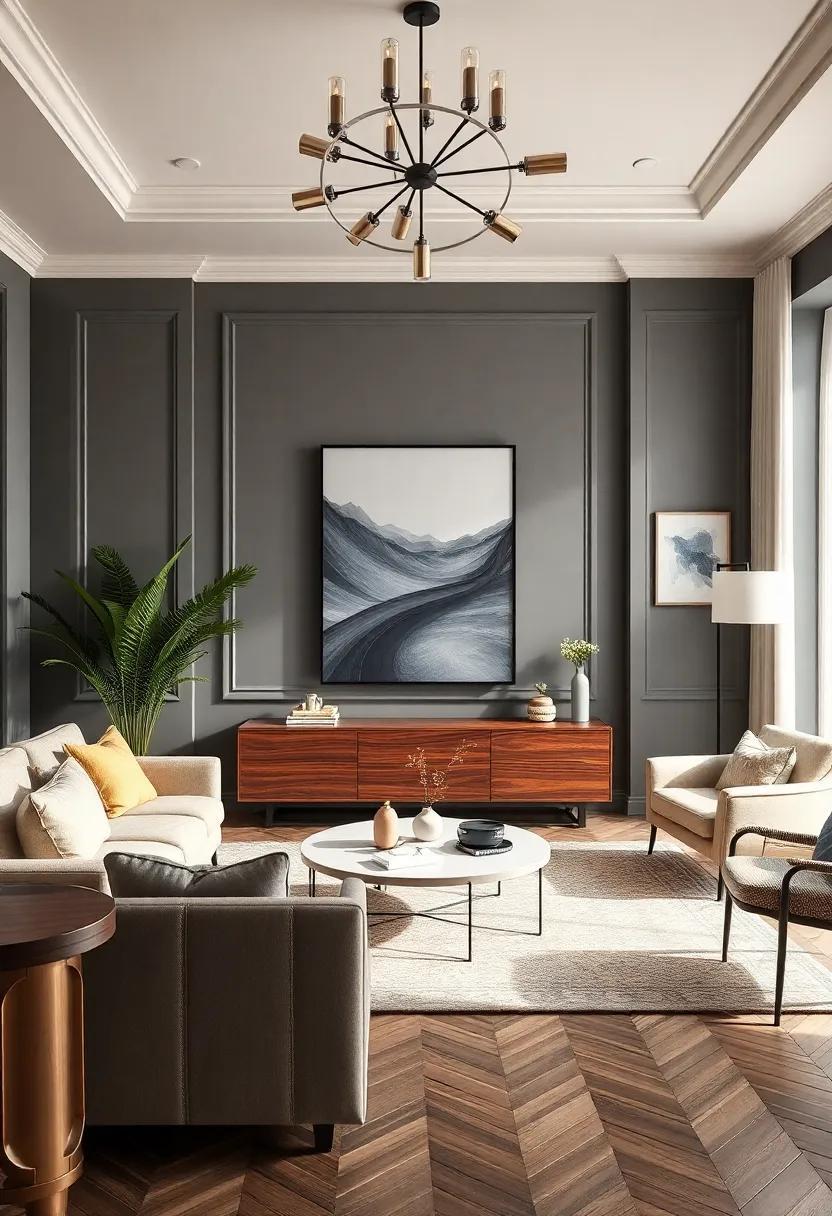 Transform Your Space: Creating an Eclectic Living Room with Luxurious Finishes