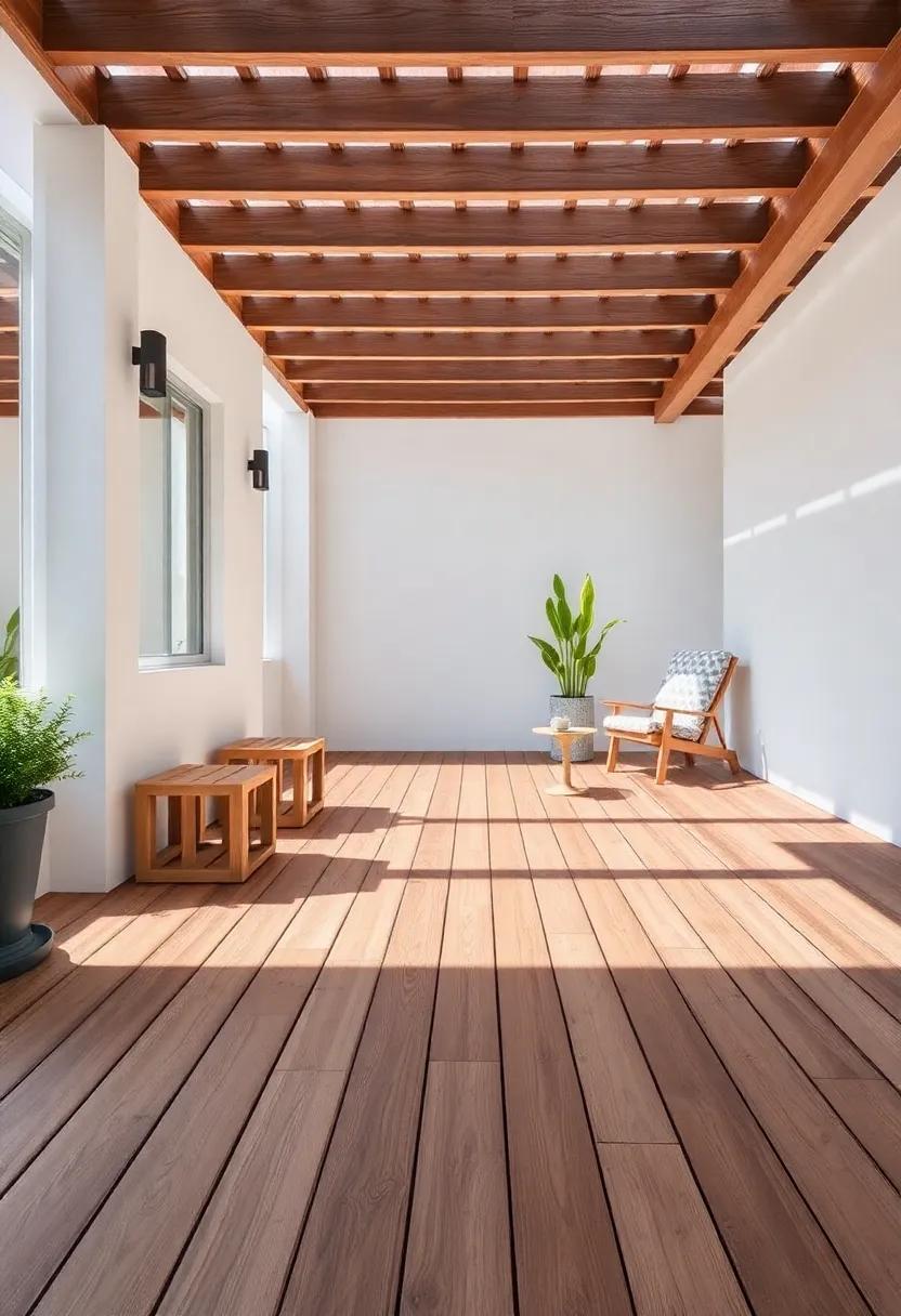 27 Stunning Ideas for Patio Flooring with Wooden Decking That Will Transform Your Space