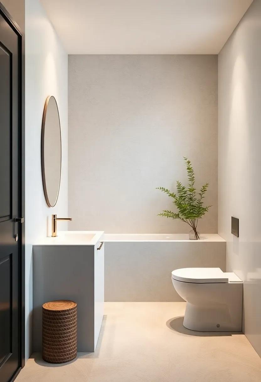 Embrace Simplicity: Designing a Stylish Compact Minimalist Bathroom Oasis