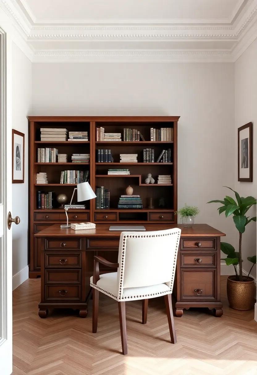 Timeless Charm: The Rise of Grandmillennial Home Offices with Antique Desks Timeless Charm: The Rise of Grandmillennial Home Offices with Antique Desks