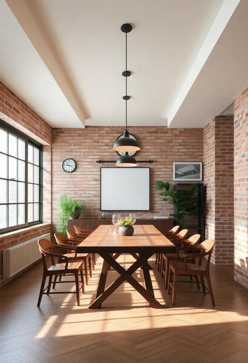27 Inspiring Ideas for an Industrial Dining Room with Exposed Brick Walls