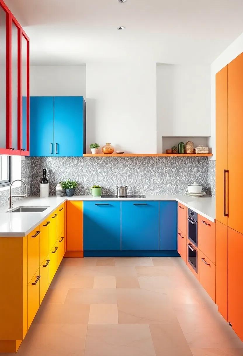 Embracing Vibrance: The Rise of Maximalist Kitchens with Colorful Cabinets