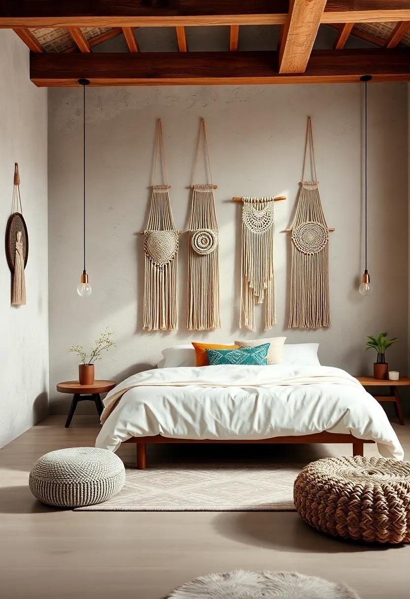 Elevate Your Space: Embracing Boho Vibes with Macrame Wall Hangings in the Bedroom