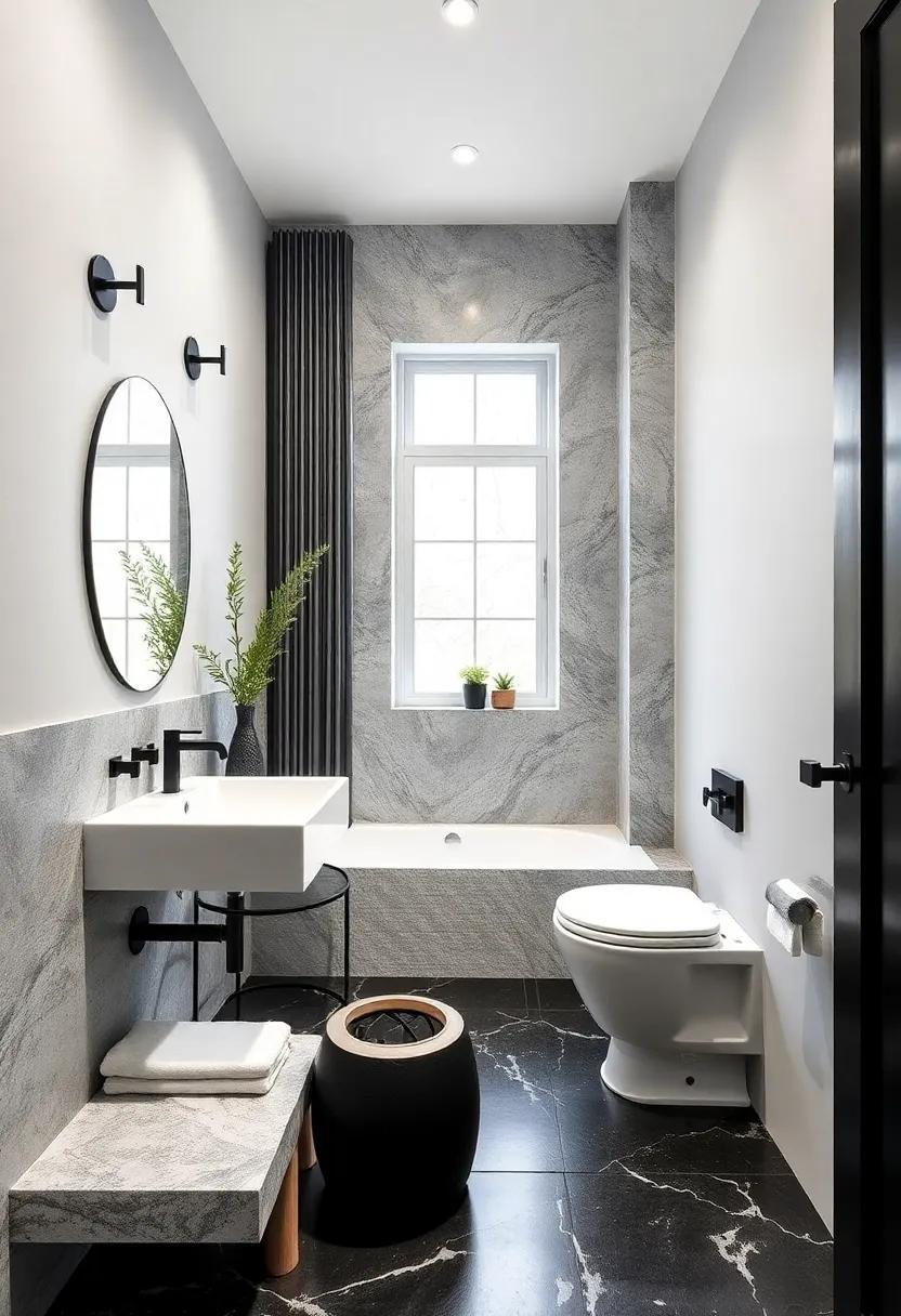 Chic and Timeless: Elevating Your Small Bathroom with Black-and-White Décor Ideas Chic and Timeless: Elevating Your Small Bathroom with Black-and-White Décor Ideas