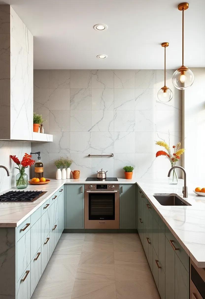 23 Stunning Art Deco Kitchens Featuring Luxurious Marble Countertops
