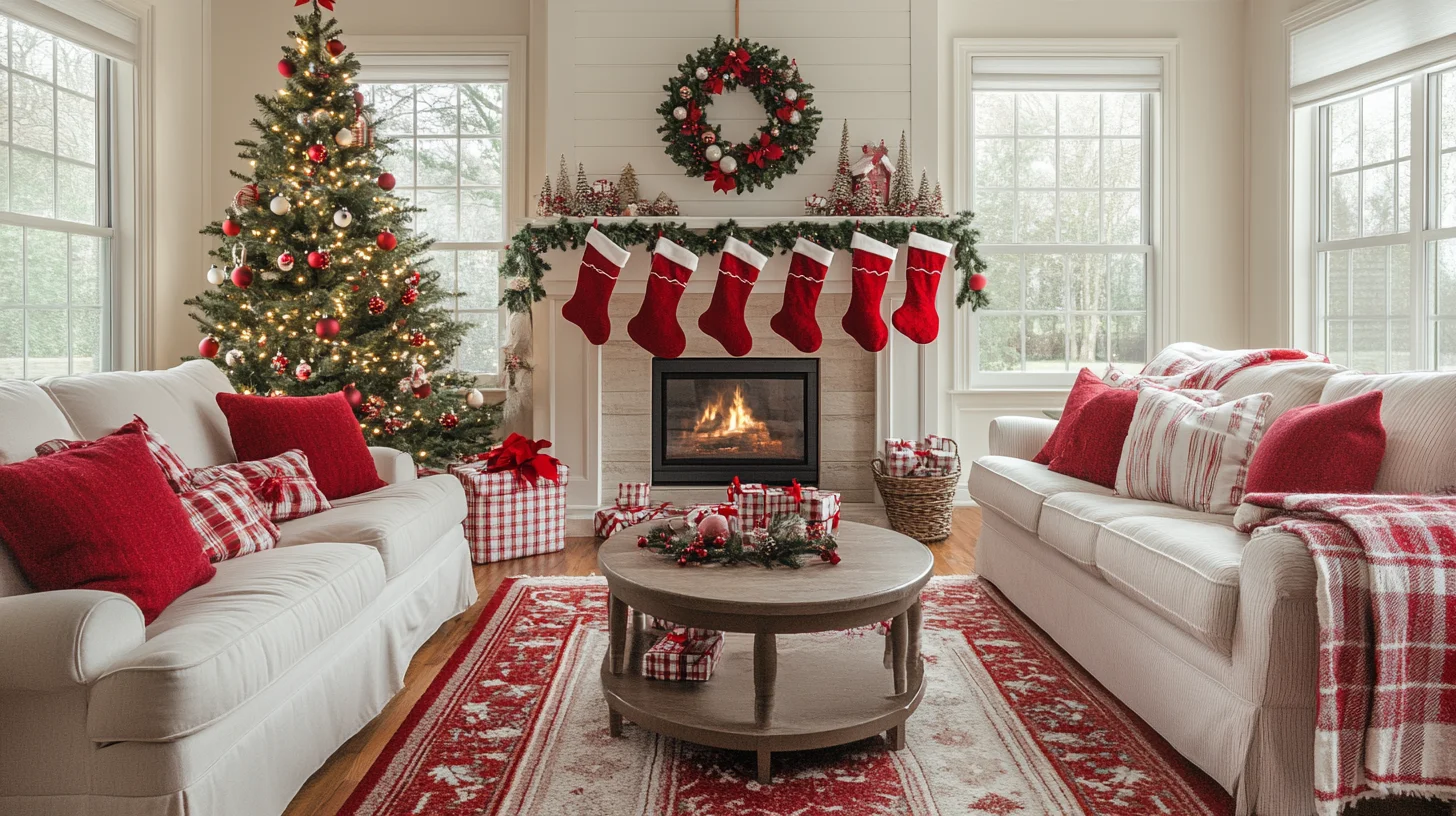 29 Festive Christmas Decor Ideas to Transform Your Living Room with Holiday Cheer