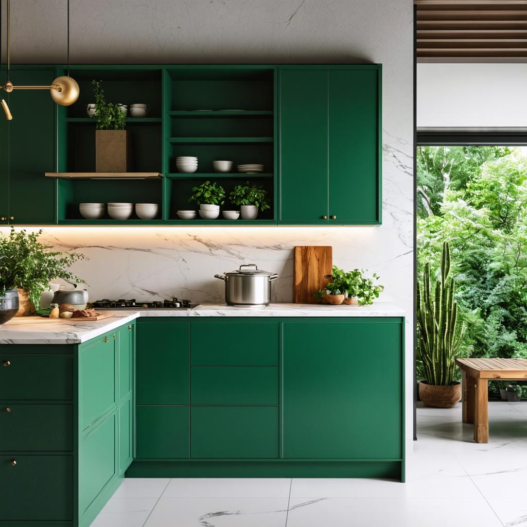 Benefits of Choosing Green Kitchen Cabinets
