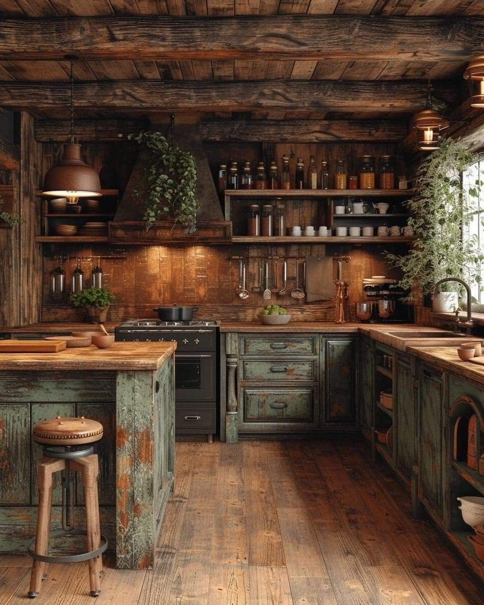 rustic kitchen