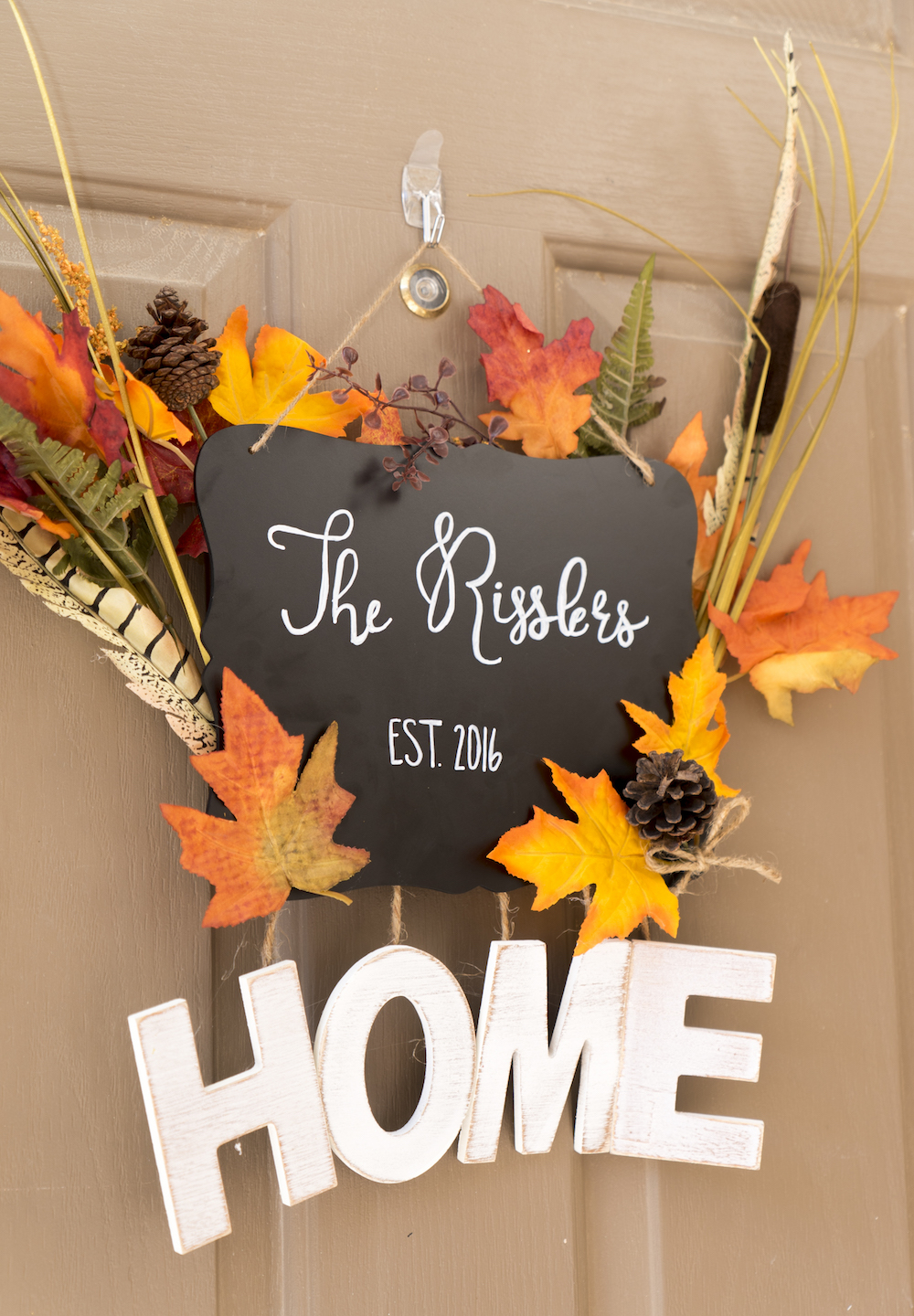 Hanging the front door – final