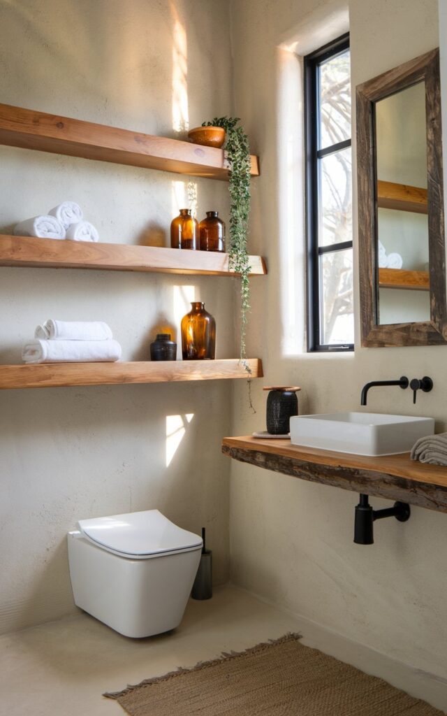 Think Bathroom Shelves Are Boring? Think Again!