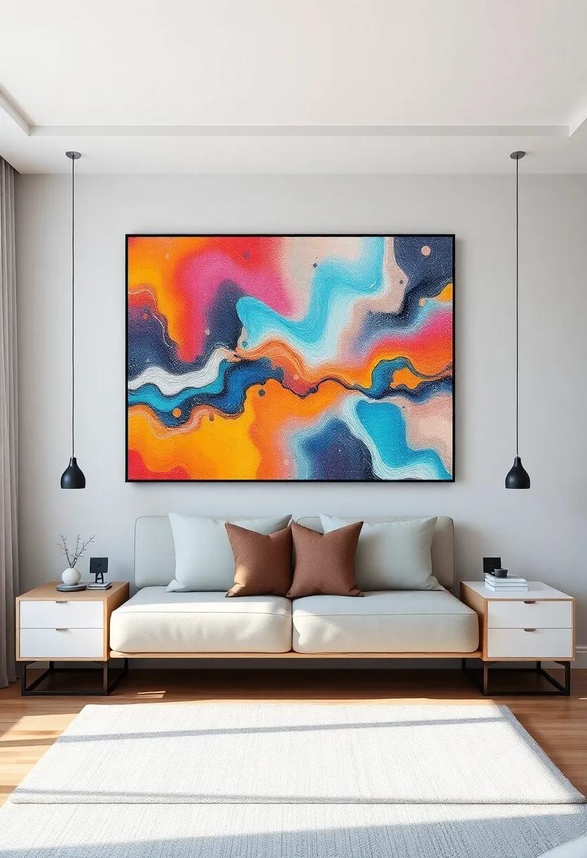 Daring Digital Art: Embrace the digital age with tech-inspired artwork that adds a contemporary‌ flair and reflects modern aesthetics