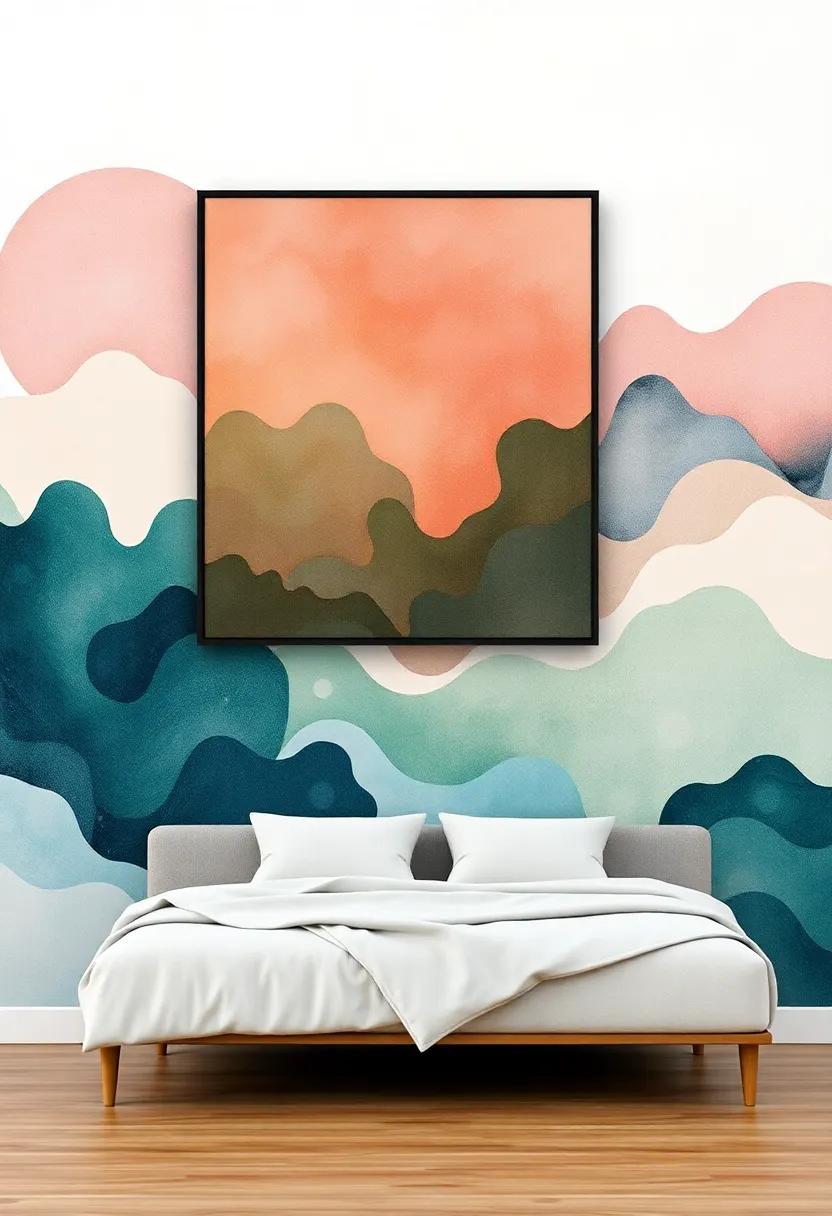nature-inspired Abstracts: ‍Bring the ⁣outdoors in with abstract interpretations of‌ landscapes⁤ and ⁢botanical elements that encourage relaxation