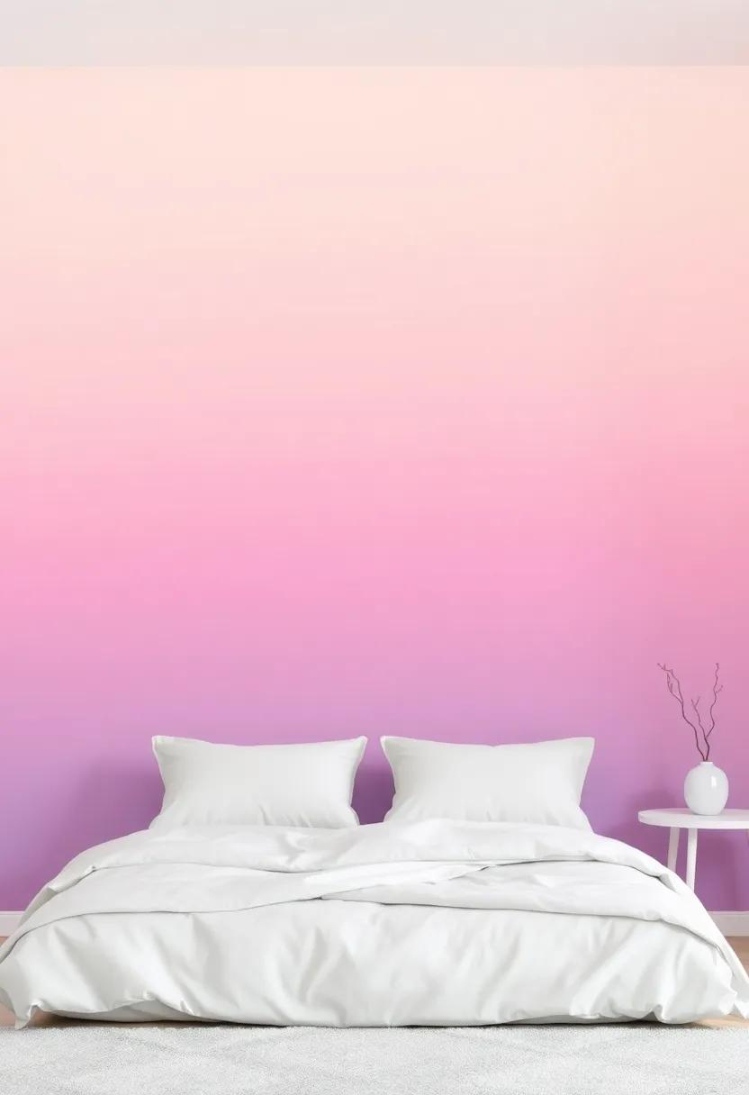 Radiant Gradients: ⁤Choose artwork that ⁢incorporates gradual color shifts, creating ‍a soothing transition that feels both⁤ modern and tranquil