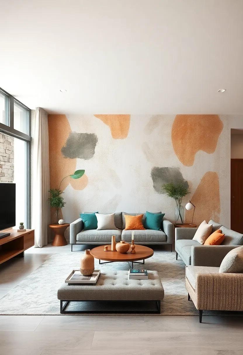 Nature's Palette: Inspired by ‍the ​changing seasons, these wallpapers ​blend earthy colors with abstract ⁤forms to breathe life into‍ your space