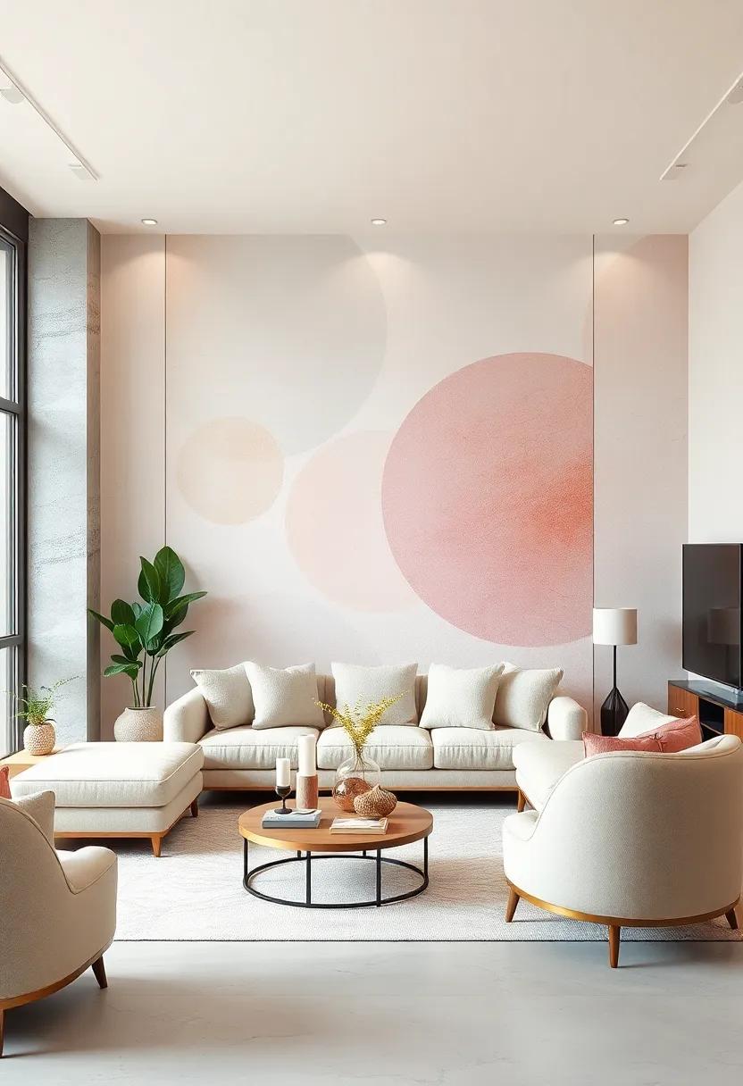 Soft Pastels: Embrace the gentle charm‌ of pastel hues, where subtle gradients and abstract forms merge to create an inviting and ​cozy atmosphere