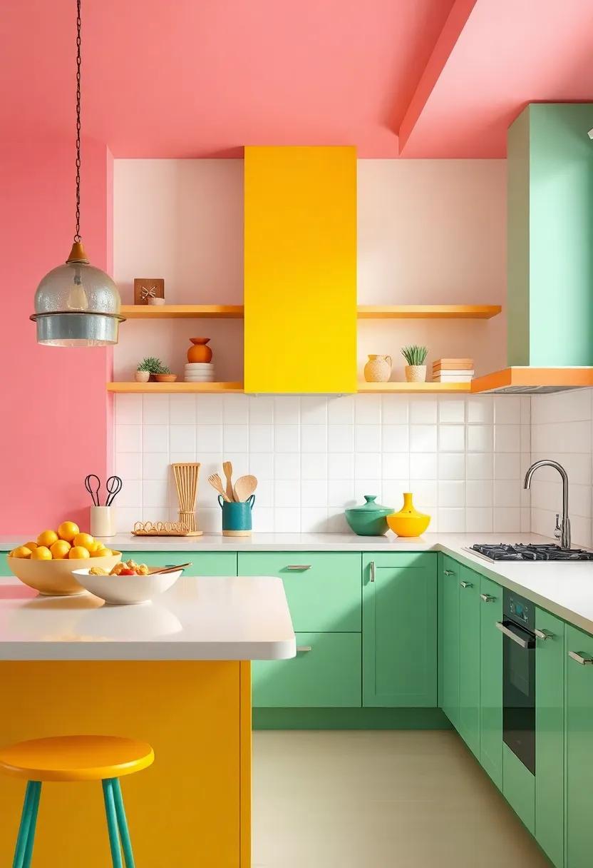Colorful Accessories That Bring⁣ Life and Fun into Your Cooking Space