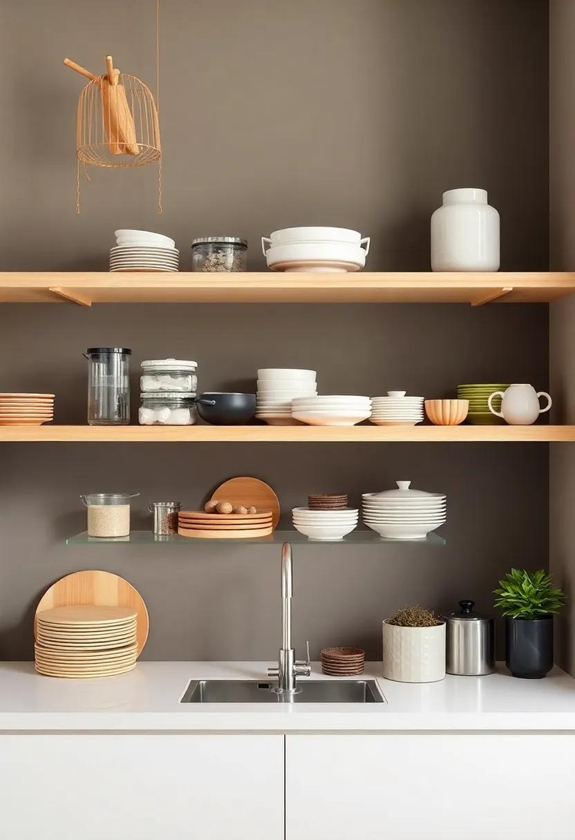 The Magic⁤ of⁢ Open Shelving to Showcase your Quirky Kitchenware