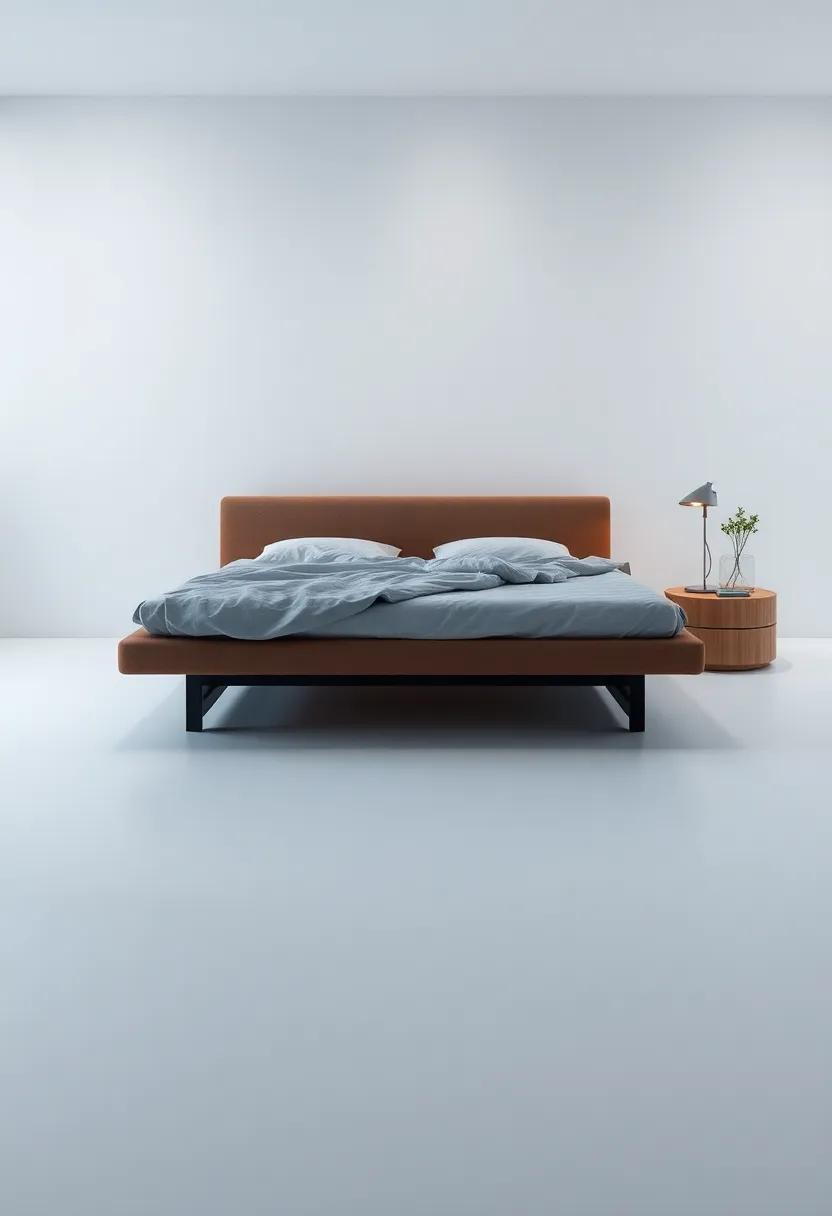 The Artful Adjuster: An adjustable bed designed by artists that transforms into a beautiful work of art when not in use,merging functionality with creative expression
