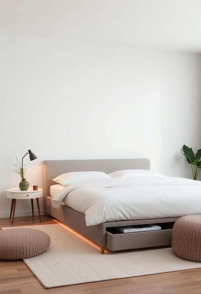 The Family Rest: A king-size adjustable bed with added storage solutions built into its base, allowing families to declutter while creating a cozy sleeping environment