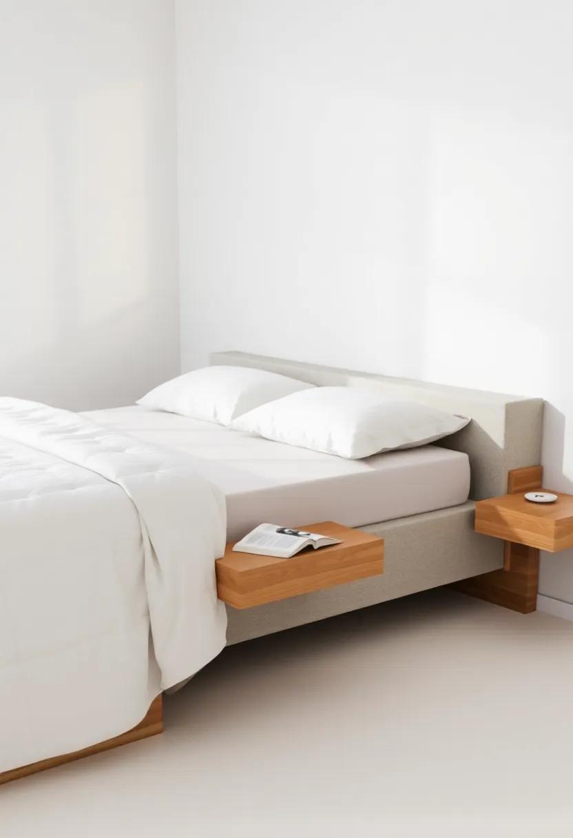 The SmartSide: Featuring built-in side tables that adjust with the bed, offering a seamless experience for keeping books, drinks, or devices close at hand without clutter