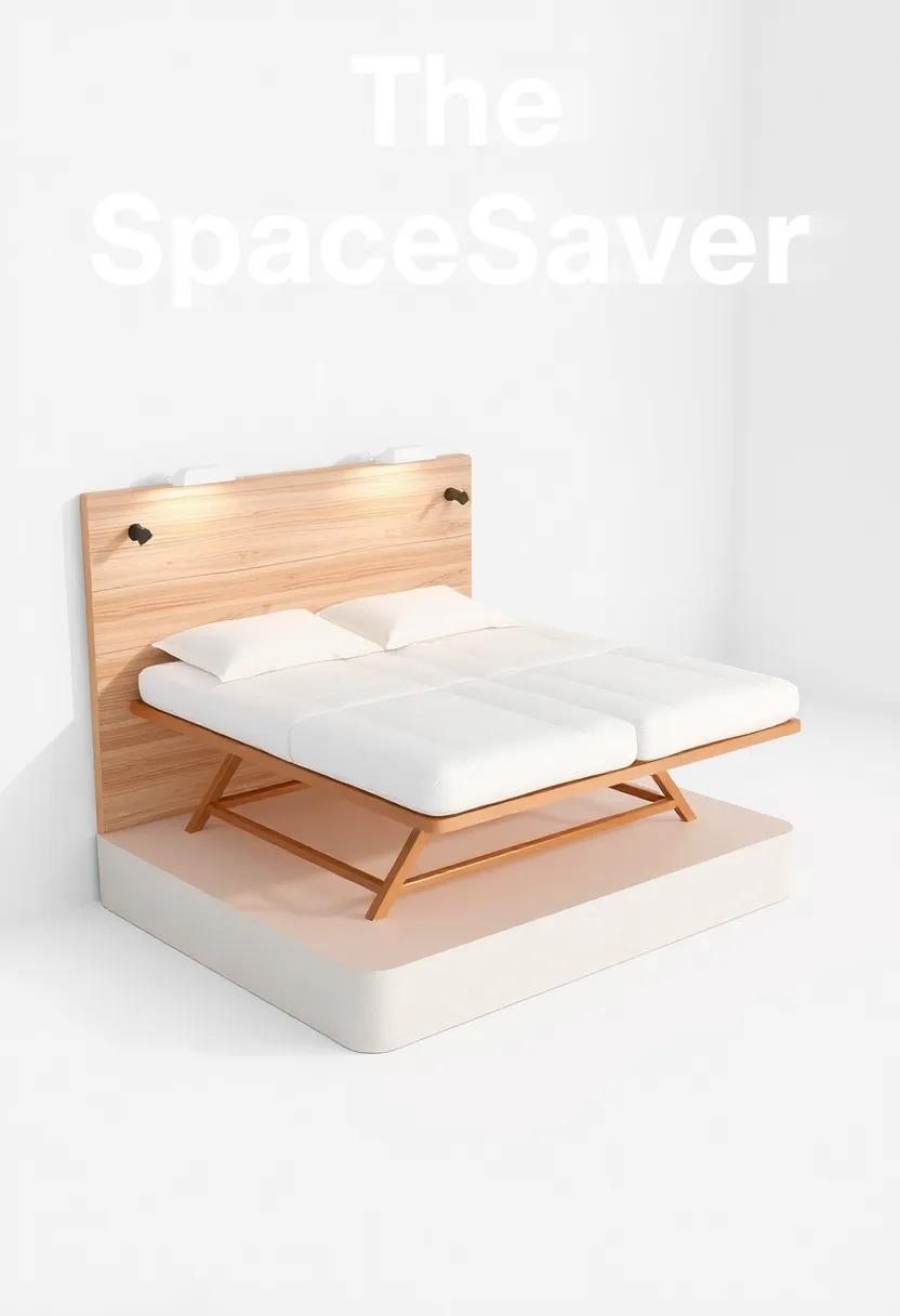 The spacesaver: This innovative design folds neatly for easy transport or storage, making it perfect for small spaces, guest rooms, or temporary setups while maximizing your sleep comfort