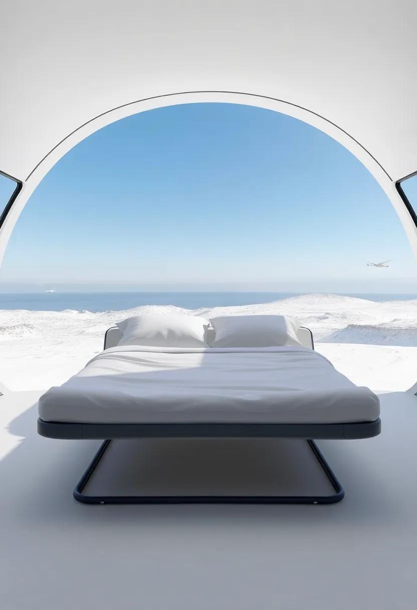 the Travel Companion: A portable adjustable bed that sets up in minutes, perfect for camping, vacations, or business trips, ensuring comfort no matter where you go