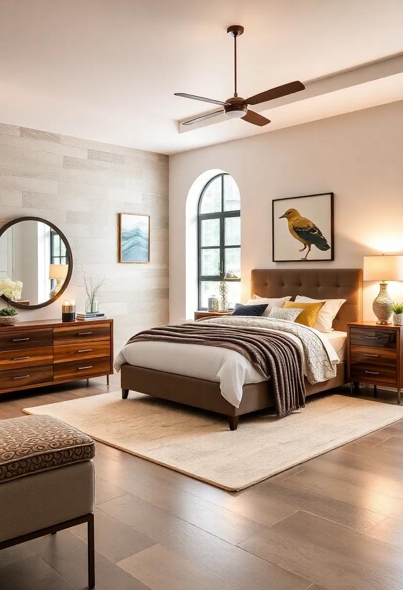 Tailored Touch Set: Achieve a tailored look with this sleek furniture collection, featuring clean lines and polished finishes that bring a touch of sophistication to your bedroom sanctuary