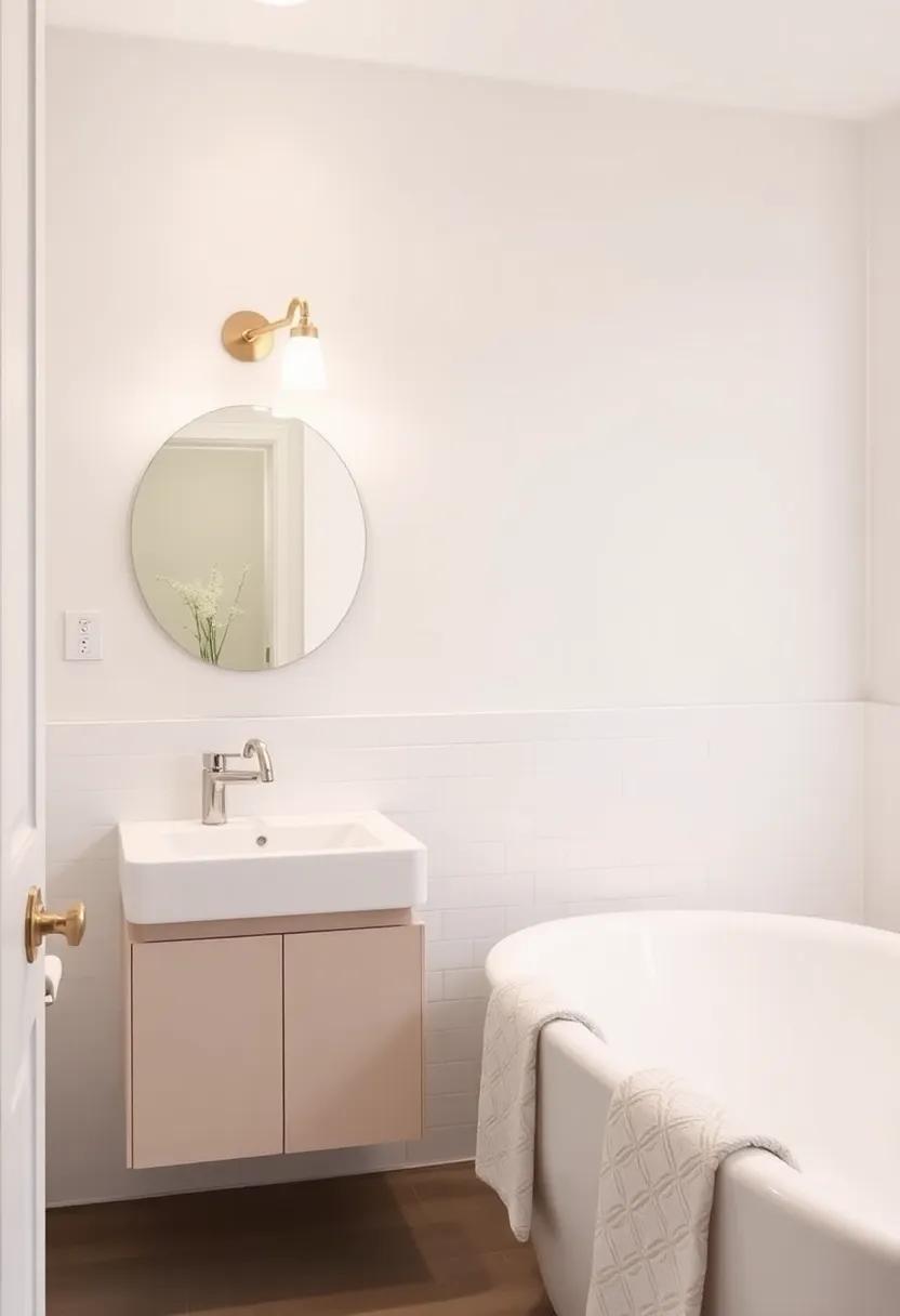 Soft Dimmer Switches: install dimmer switches to adjust the mood—perfect for transitioning from a bright morning routine to a relaxing evening soak