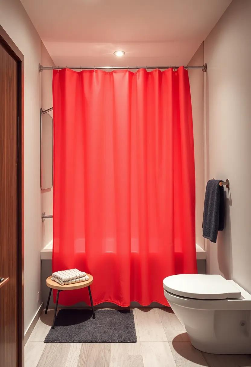 Stylish shower Curtain: choose a trendy shower curtain that adds color and personality, while keeping your space looking fresh and inviting