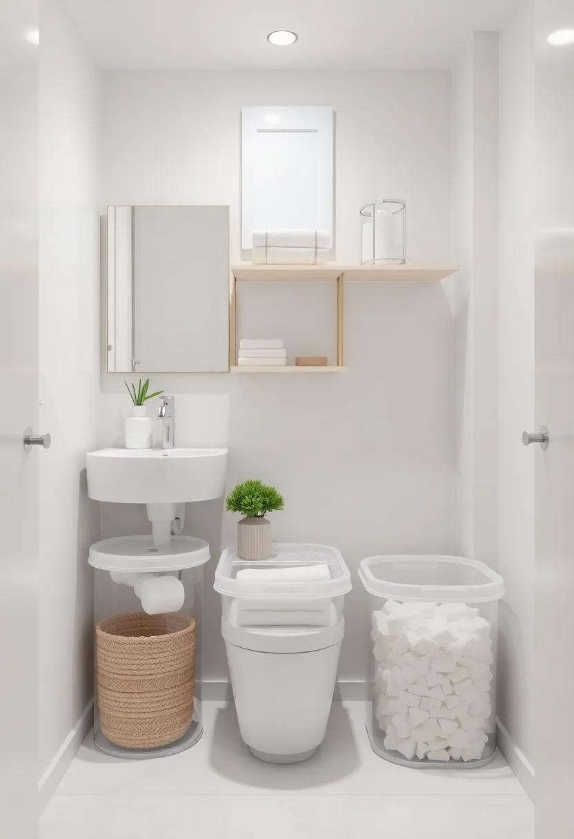 Clear Storage Containers for Visibility and Decluttering Small Spaces