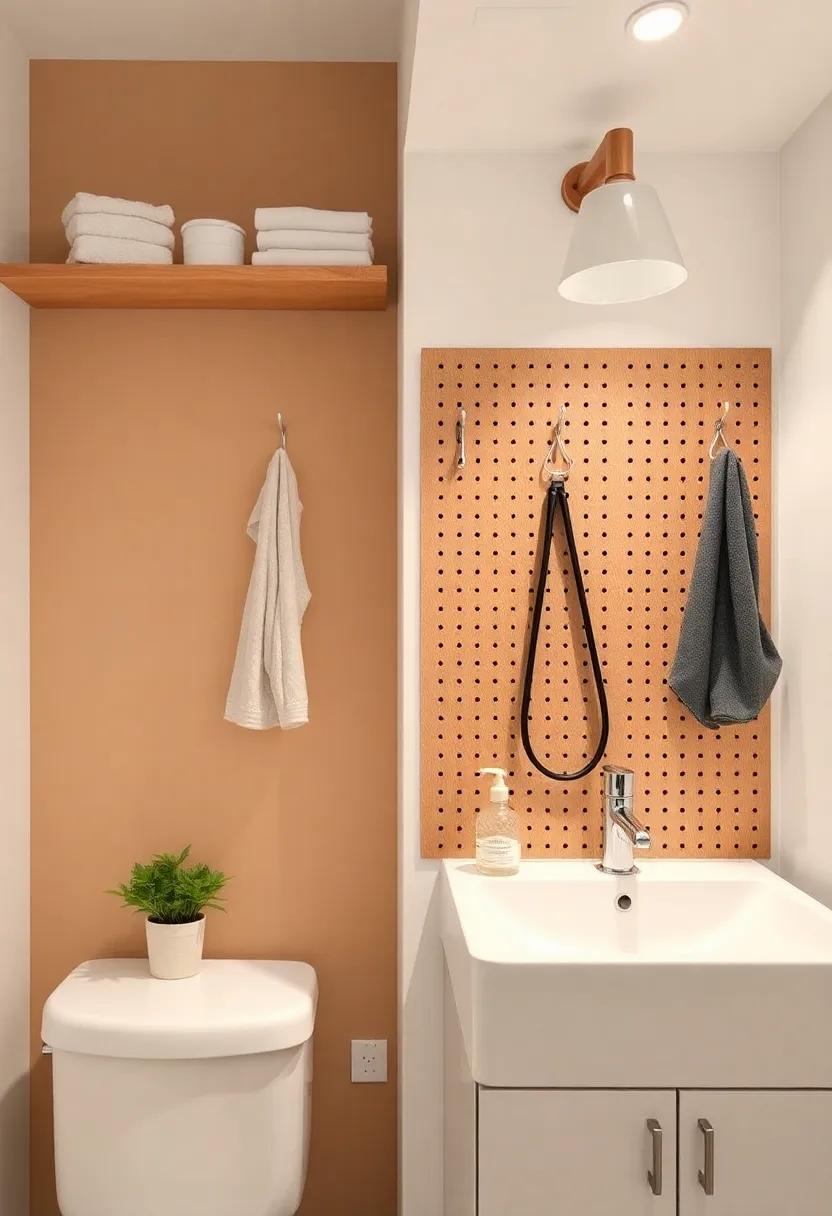 Clever Use of Hooks and Pegboards for Efficient Hanging Solutions