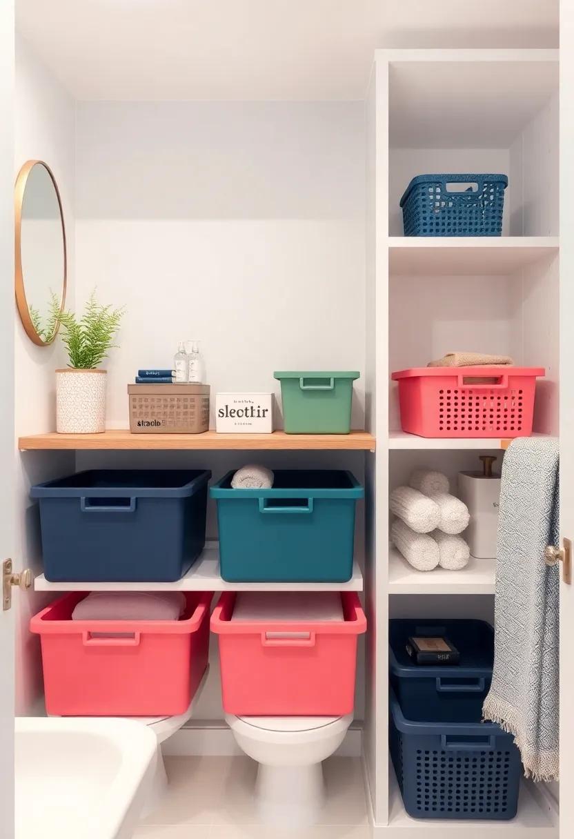 Color-Coded Bins for Simple Organization That Makes Finding Items Easy
