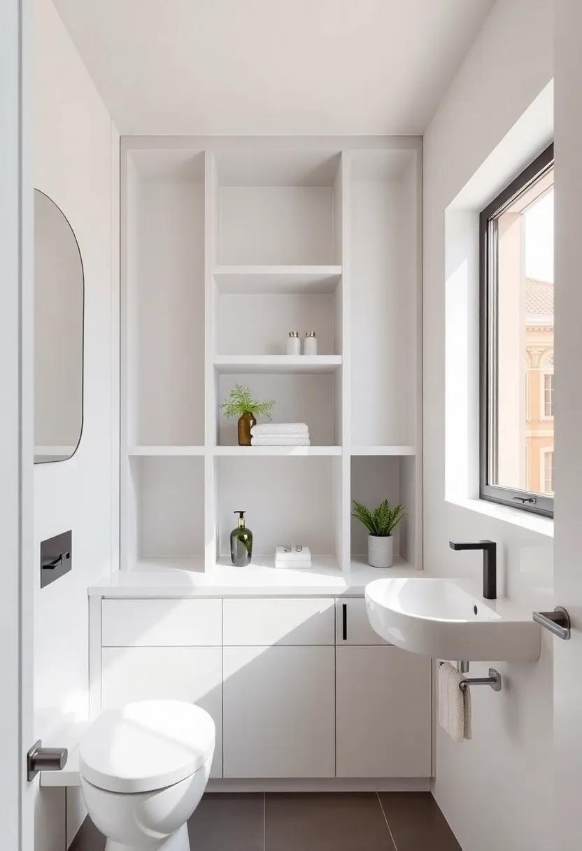 Niche Shelves for Built-In Storage That Blends Seamlessly with Design