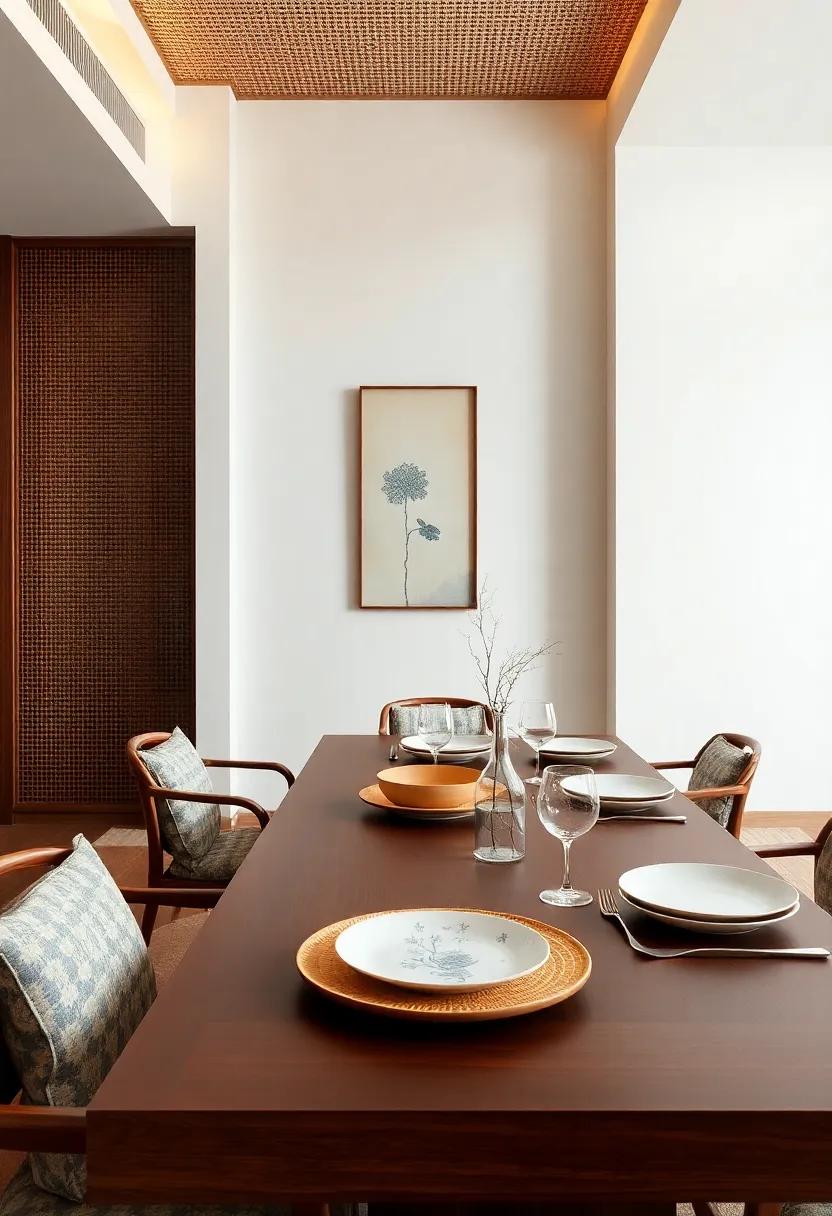 Craftsmanship and Textiles: Exploring Asian-Inspired Table Settings