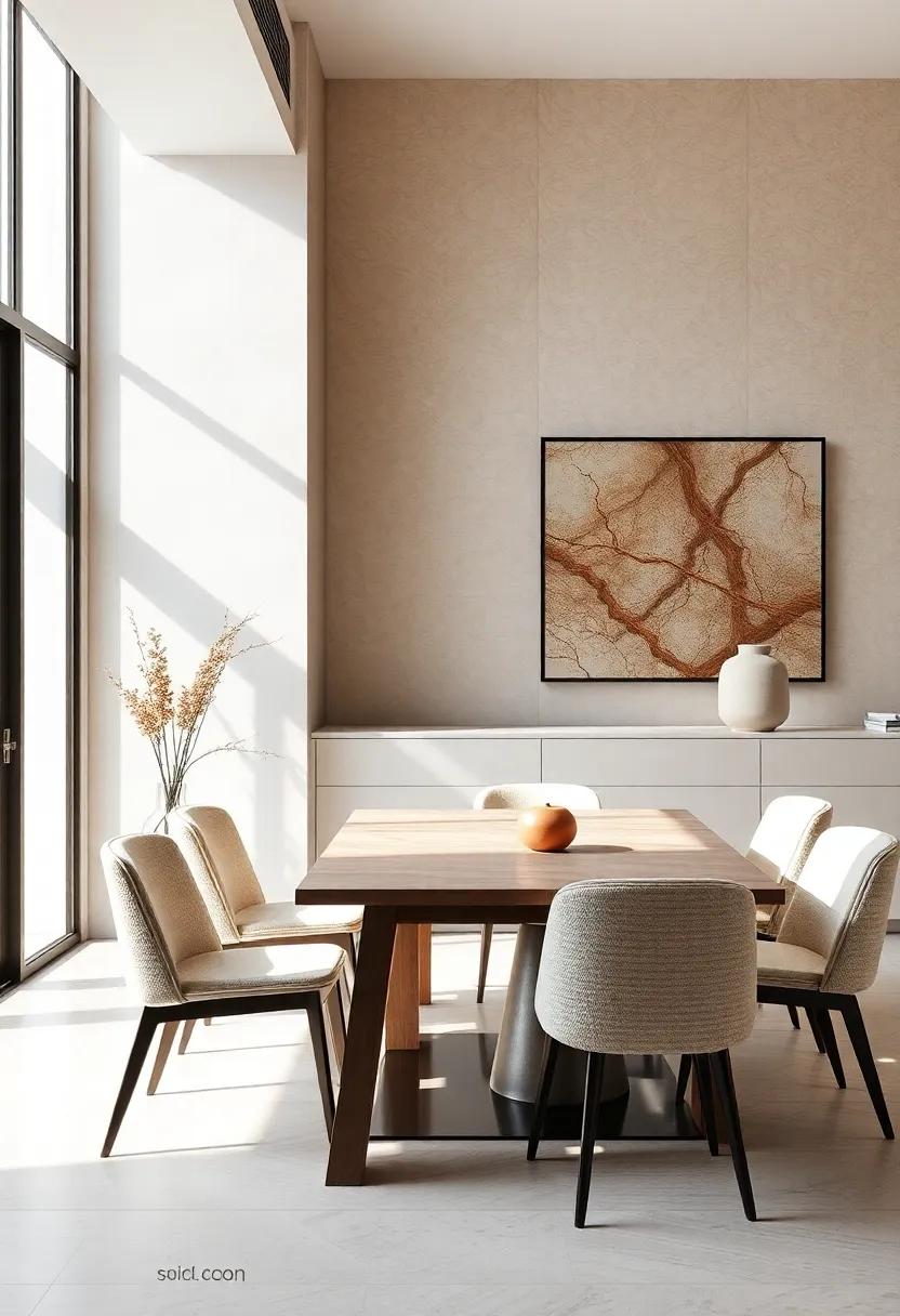 The Role of Textures: Bringing Depth to Your Dining Area