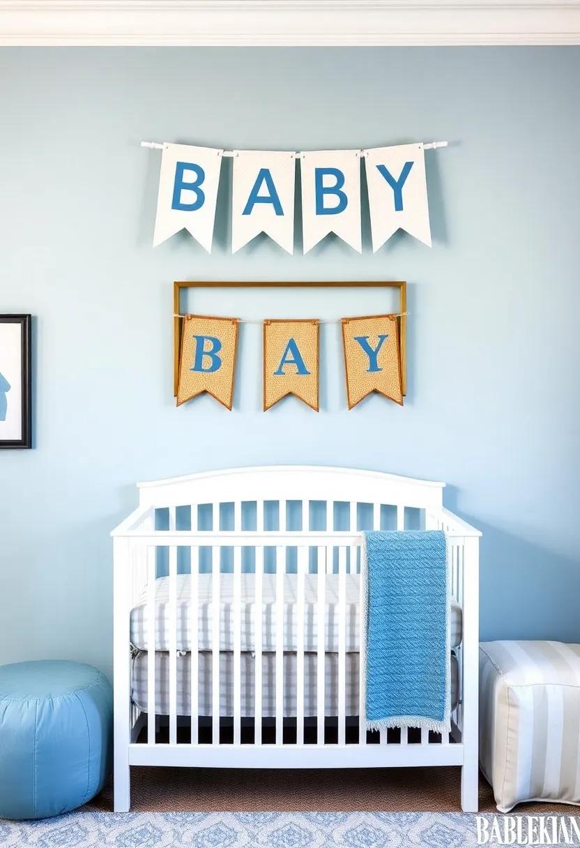 Personalized Touches with Name Banners and Art