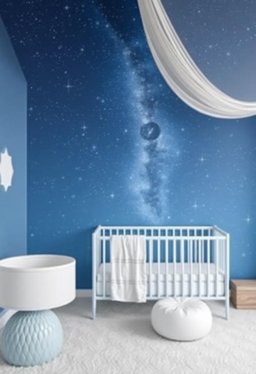 Serene Night Sky Murals Adding Magic to the Walls