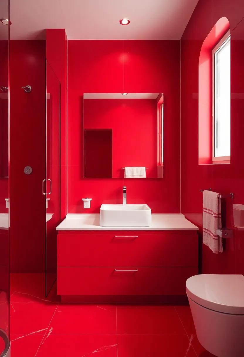 Creative Red Storage Solutions That Blend Practicality with Design Flair