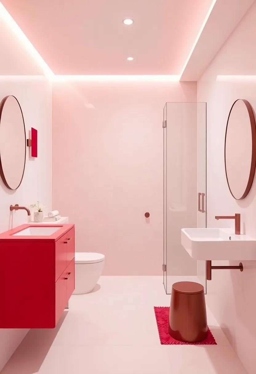 Sophisticated Red Finishes for Hardware that Define Your Space