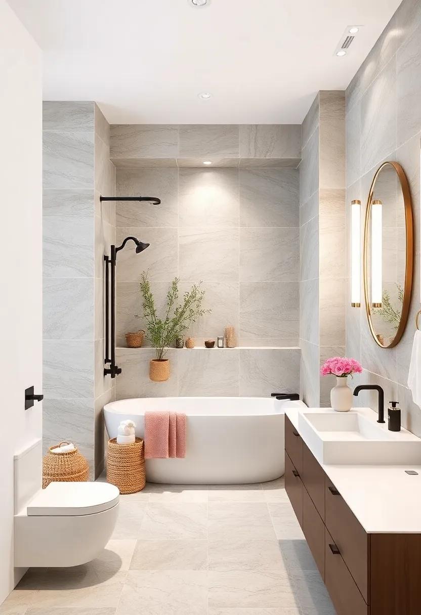 Ceramic Niche: Opt for a‌ ceramic-recessed niche that matches your ⁢tile choice ‌for a seamless design, blending storage with⁢ the overall aesthetic of the bathroom