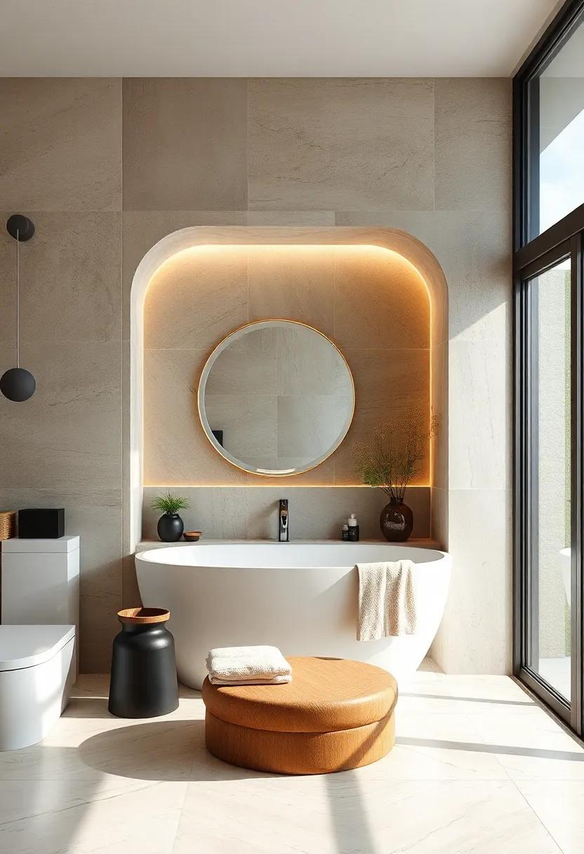 Unique Shaped Niche: ⁣Break away⁢ from ‍traditional ⁣designs with uniquely shaped niches that add character and intrigue, whether geometric or ⁢organic