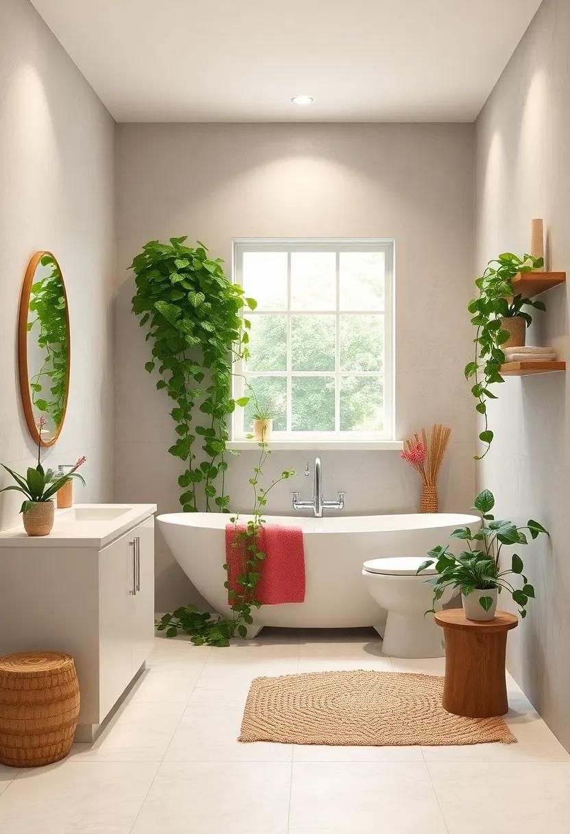 English Ivy: Great for trailing down from shelves, this charming vine adds a touch of whimsy while also helping to purify the air