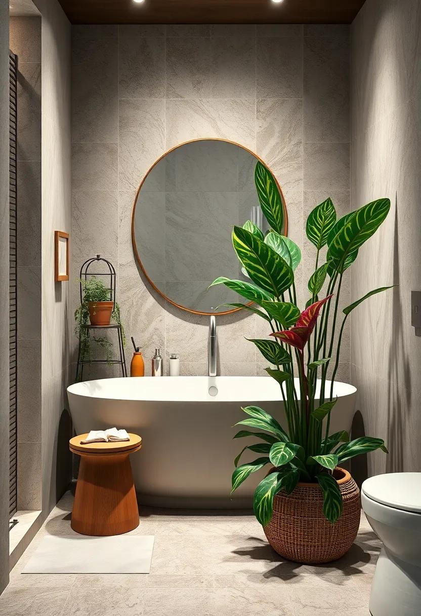 Nerve Plant: With its vividly patterned leaves, Nerve Plant thrives in humidity, making it perfect for bathrooms where its colors will shine
