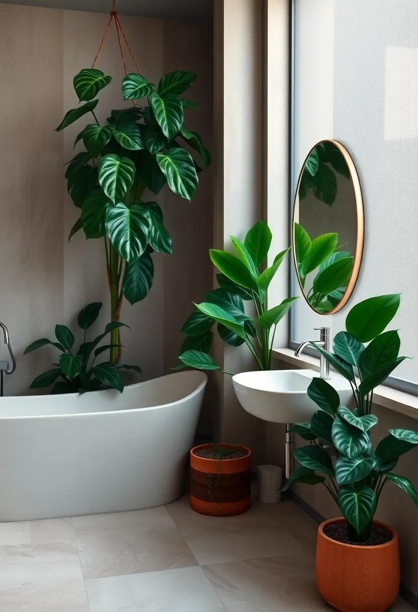 Rubber Plant: With its large, glossy leaves, the Rubber Plant adds a bold statement to your space while being relatively easy to care for