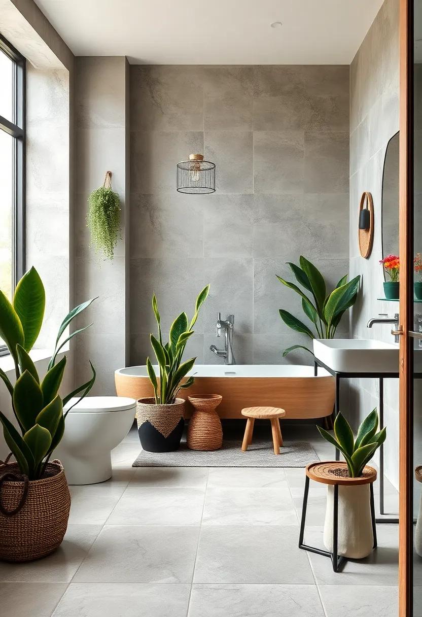 Snake Plant: This hardy champion thrives on neglect, tolerating low light and infrequent watering, making it perfect for any bathroom