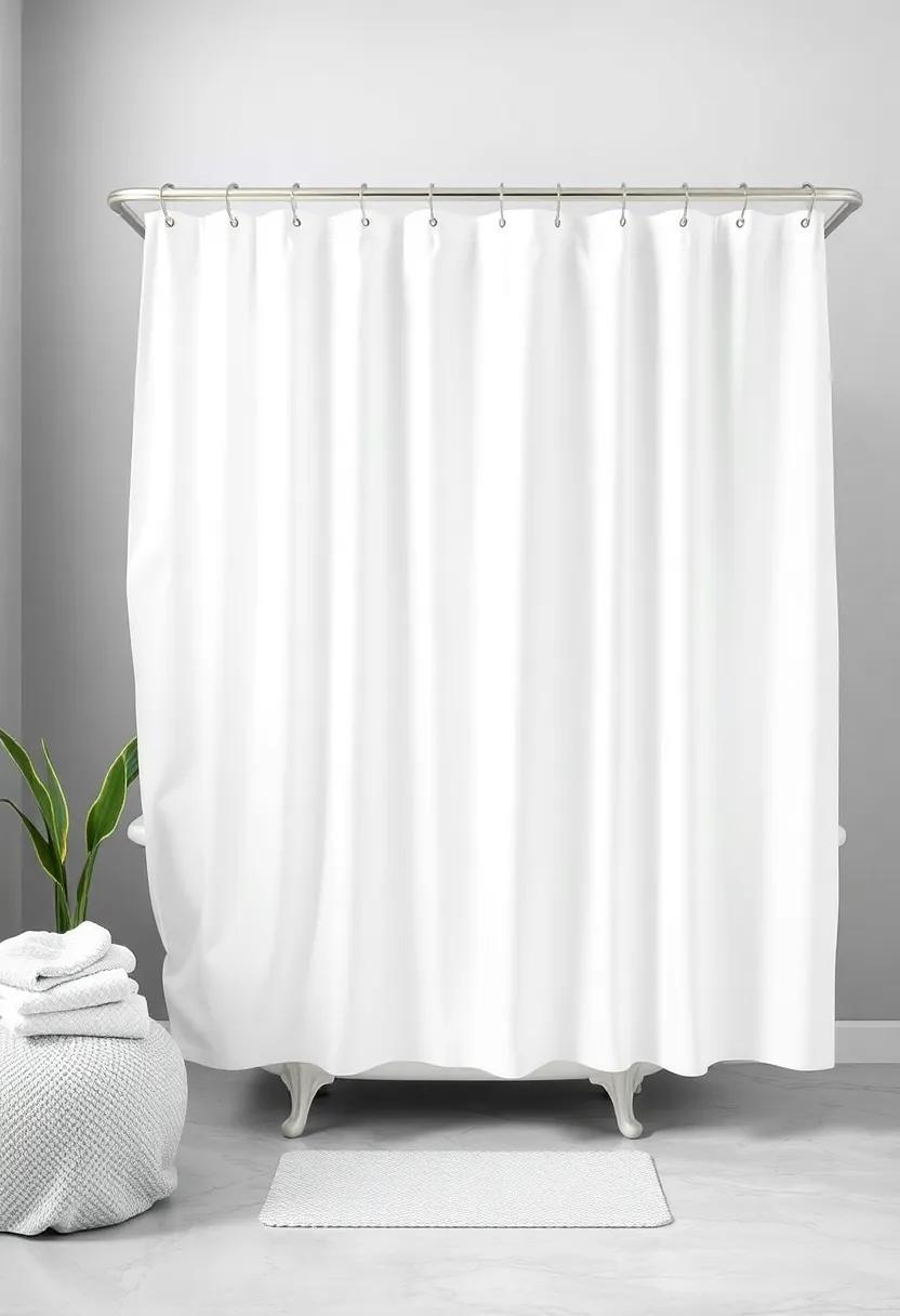 Custom Fabric Paint: Get crafty and create your‍ own painted ⁣shower curtain,​ turning a blank ‌canvas into‌ a unique‍ expression of your personal style