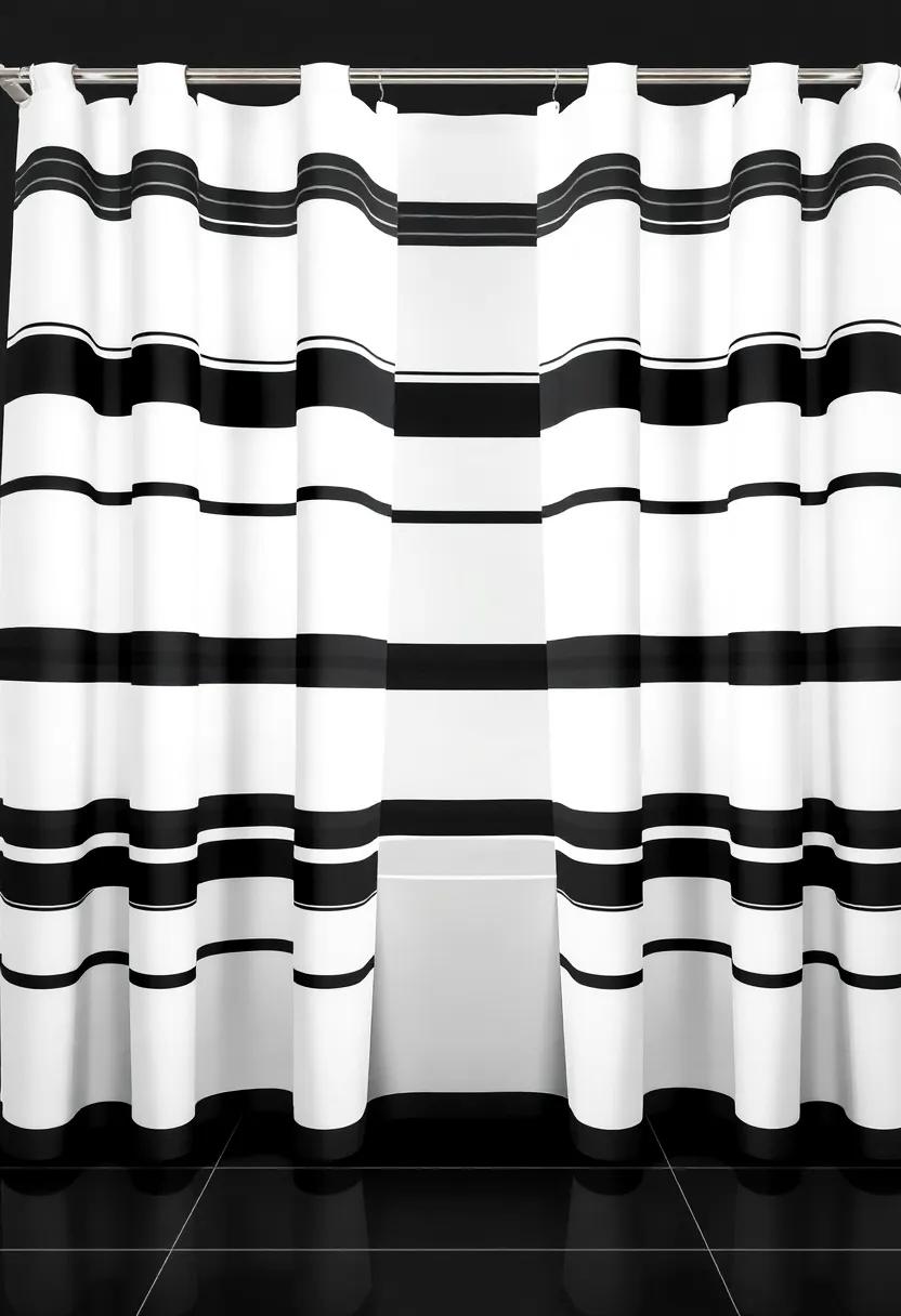 Monochrome‌ Magic: Explore ⁣the power of black ​and white with a dual-toned ⁣curtain that ⁤adds ​sophistication and versatility ⁢to your⁤ decor theme