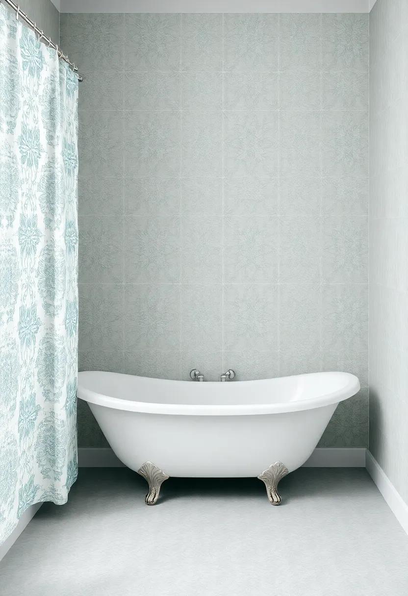 Vintage Charm: Embrace nostalgia ​with a retro-inspired ‍shower curtain featuring ⁢classic patterns‌ or vintage motifs ‌that evoke a sense ⁤of history