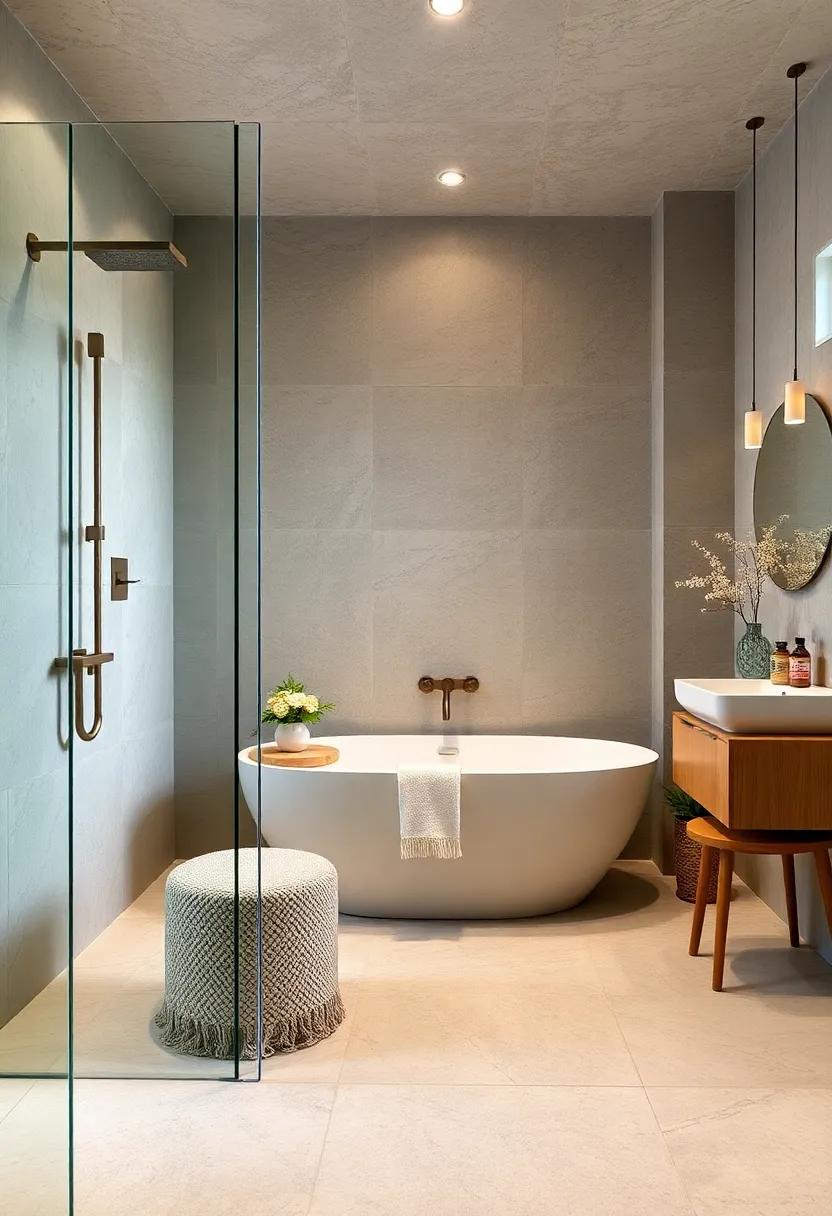 Bathtub Bliss: If ‍space allows, combine a shower‌ and tub for the ultimate relaxation retreat, perfect for both⁤ quick showers ‍and⁤ relaxing soaks